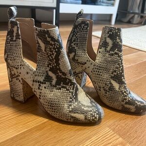 Steve Madden Snakeskin Boots